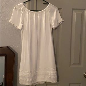 Off the shoulder peasant dress